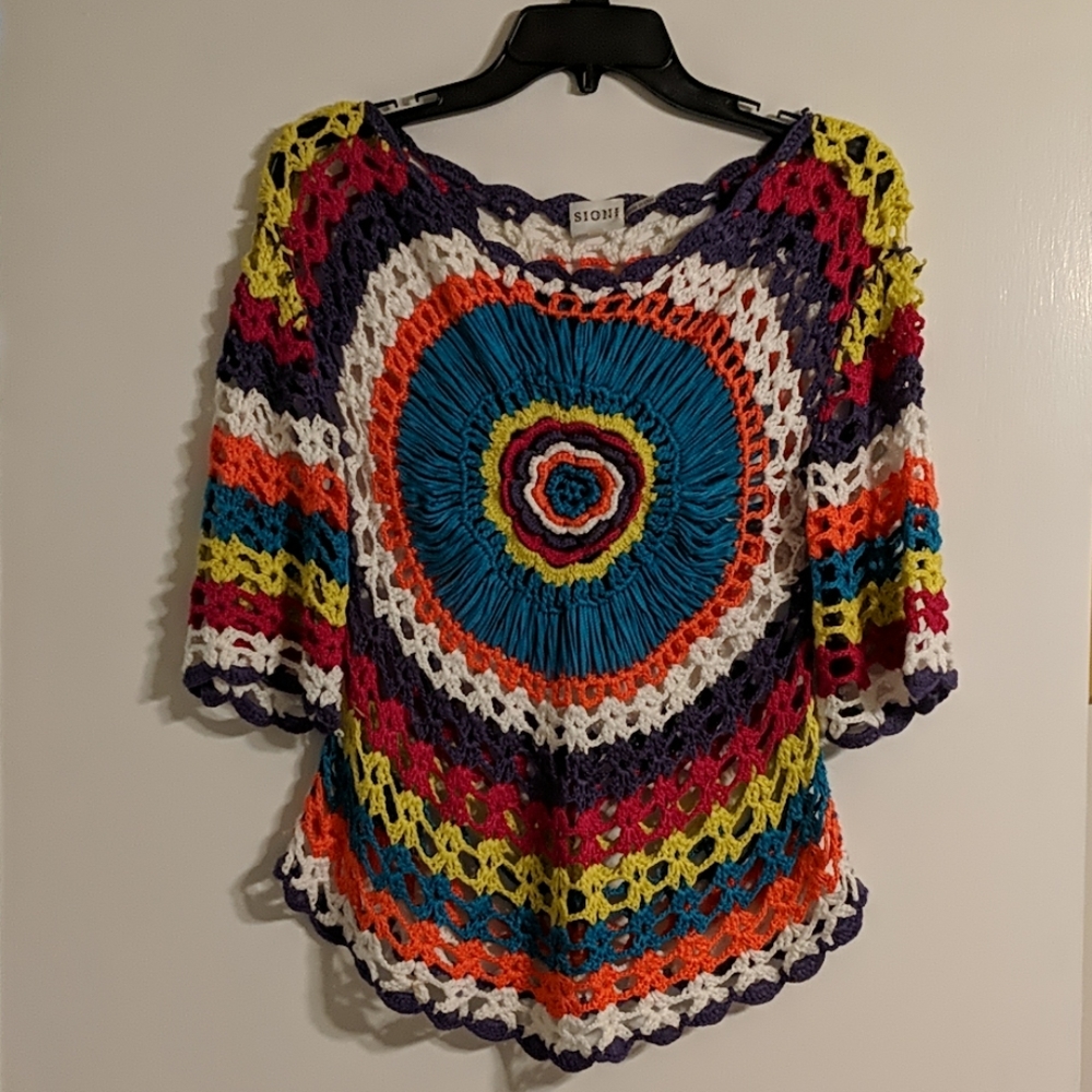 Sioni Studio Crocheted Top